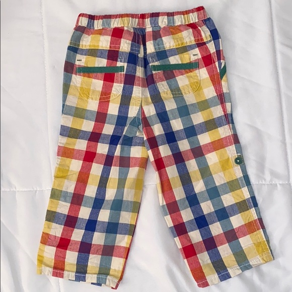Mini Boden Multi-Color Roll-Up Trousers - Picture 2 of 5